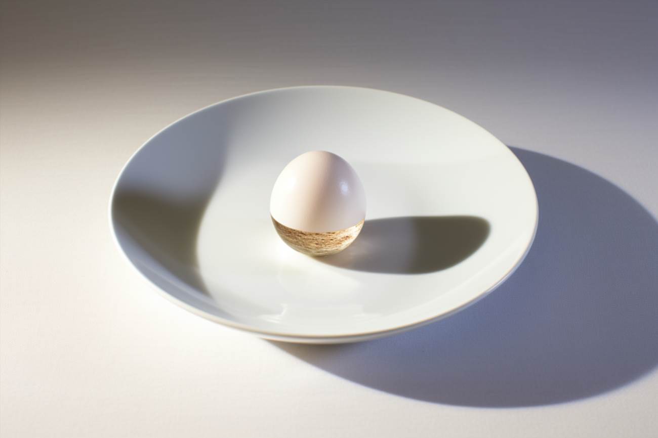 Wie viel wiegt ein gekochtes ei?